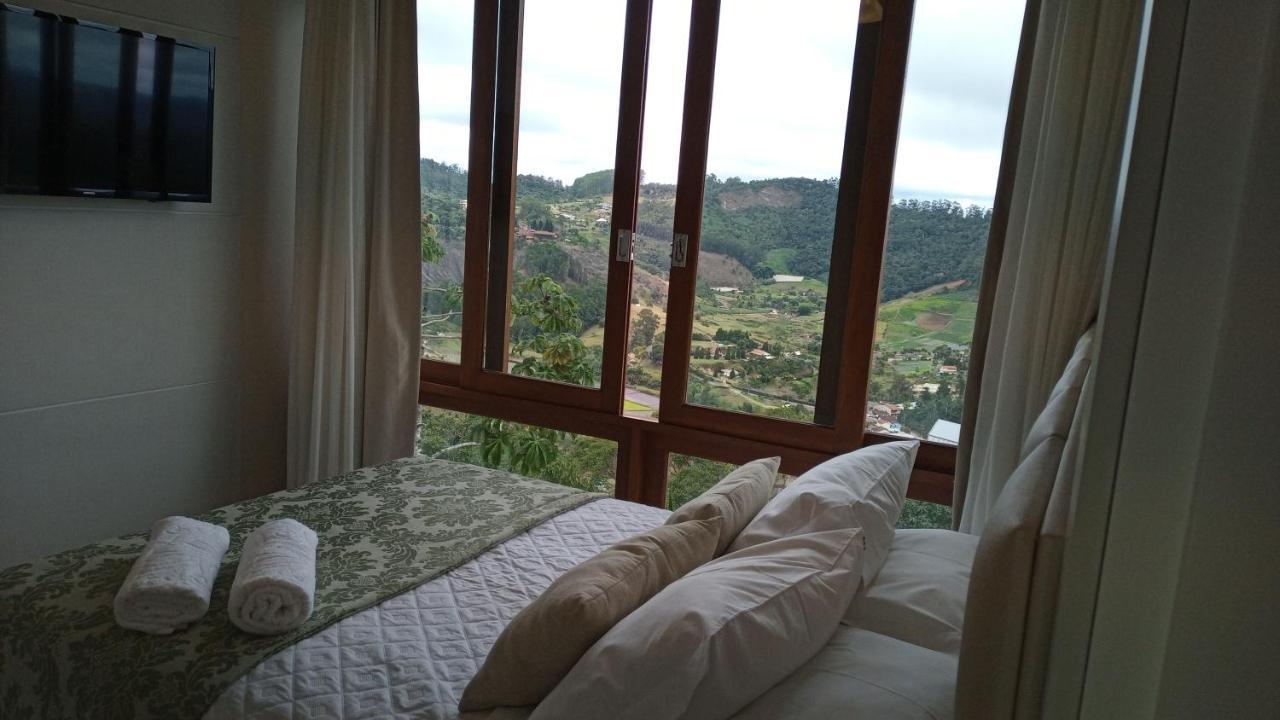 Apart Hotel Vista Azul - Hospedagem Nas Montanhas โดมิงกอส มาร์ตินส์ ภายนอก รูปภาพ