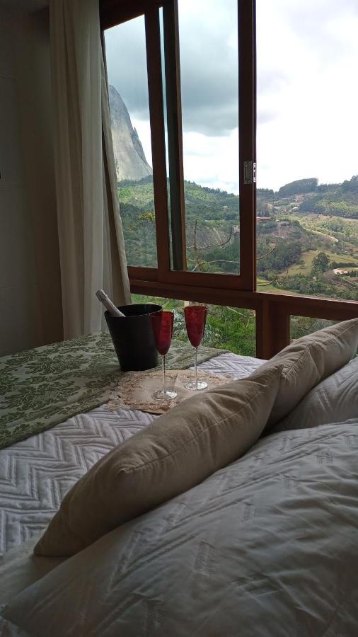 Apart Hotel Vista Azul - Hospedagem Nas Montanhas โดมิงกอส มาร์ตินส์ ภายนอก รูปภาพ